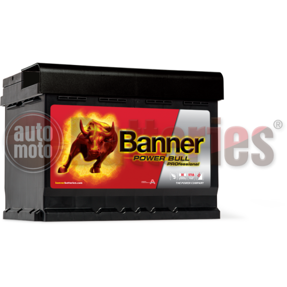 Μπαταρία Αυτοκινήτου Banner Power Bull PROfessional P6342 12V 63AH- 600EN Original Equipment Technology