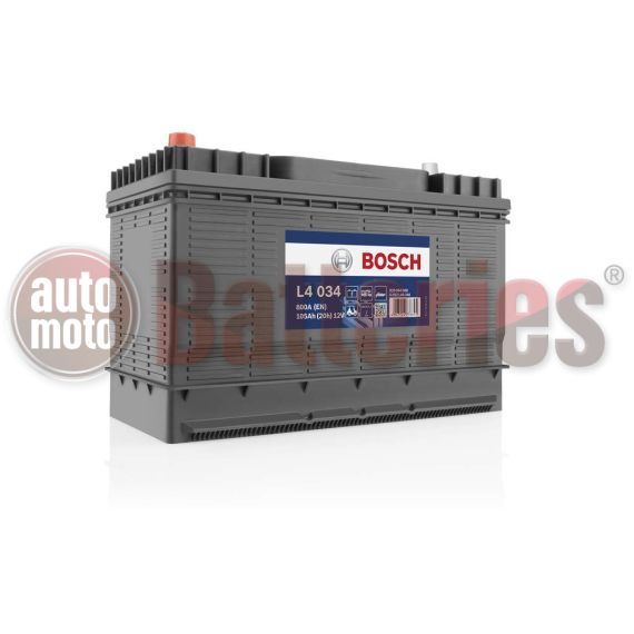Bosch L4034 Marine & Leisure Semi Traction Batteries 105AH  800EN A Εκκίνησης