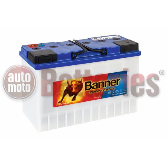 Μπαταρία Marine Βanner On Boart Power Energy Bull 95901  Dual Purpose 12V 115AH Aργής Εκφόρτισης