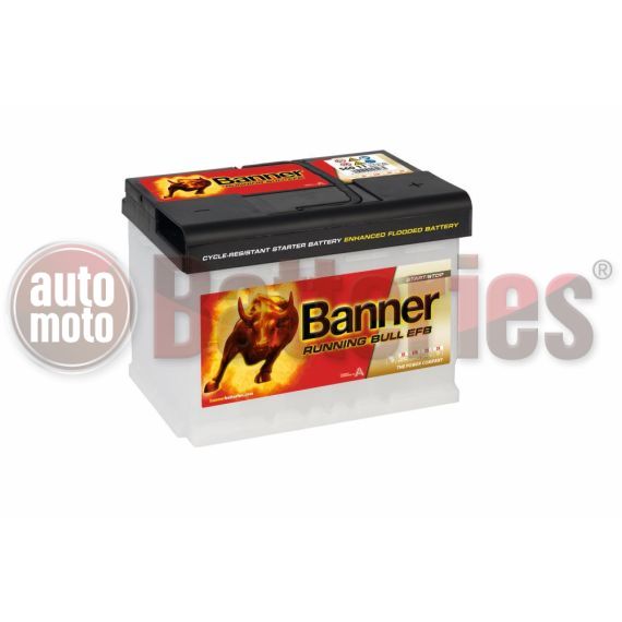 Μπαταρία Αυτοκινήτου Banner Running Bull 56011  Start Stop EFB 60AH 560EN Εκκίνησης