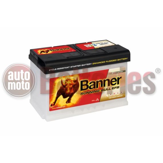 Μπαταρία Αυτοκινήτου Banner Running Bull 57011  Start Stop EFB 70AH 660EN Εκκίνησης