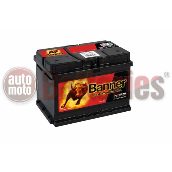 Μπαταρία Αυτοκινήτου  Banner Starting Bull 56009 12V 60AH - 480EN A-Εκκίνησης
